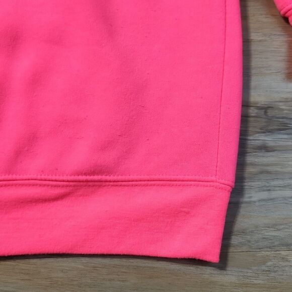 ☔️🩵Hot Pink Oregon Coast Seaside Zippered Hoodie Sweatshirt Jacket Large - Picture 10 of 10